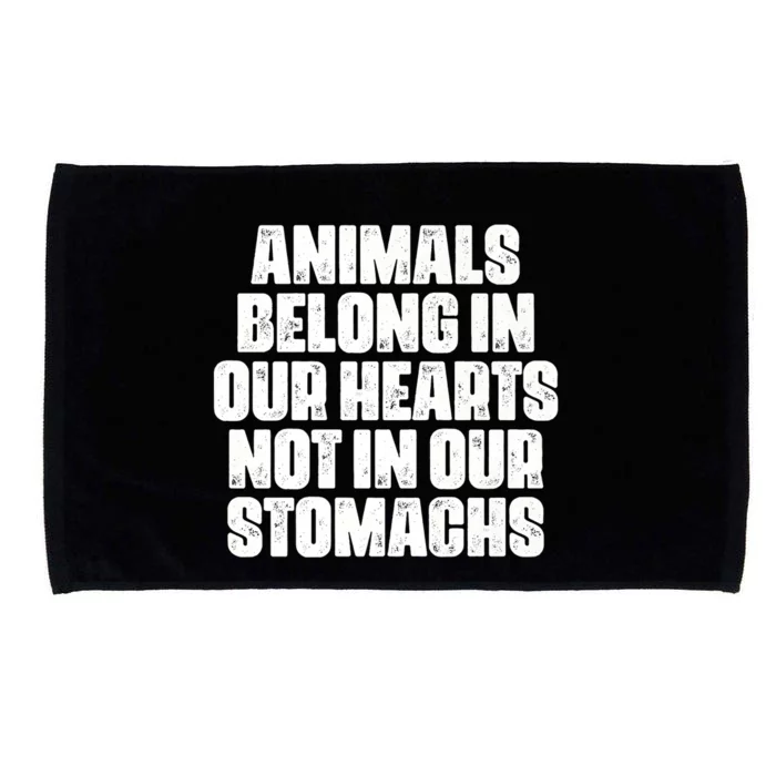 Animal Liberation Front Activist For Animal Rights & Welfare Design Microfiber Hand Towel