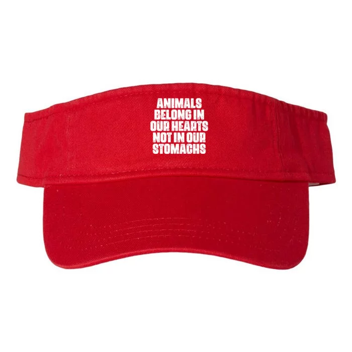 Animal Liberation Front Activist For Animal Rights & Welfare Design Valucap Bio-Washed Visor