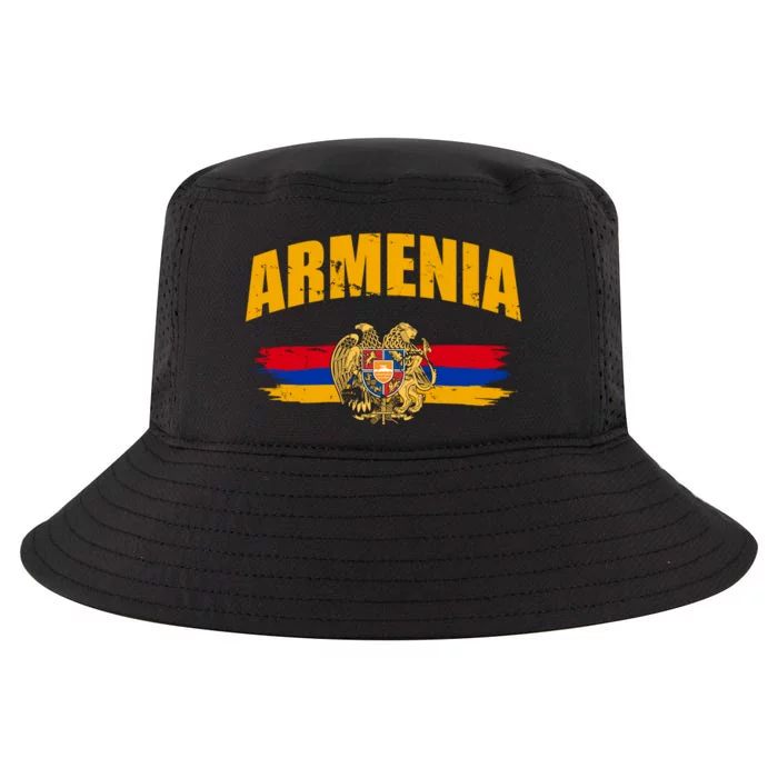 Armenia Logo Flag Cool Comfort Performance Bucket Hat