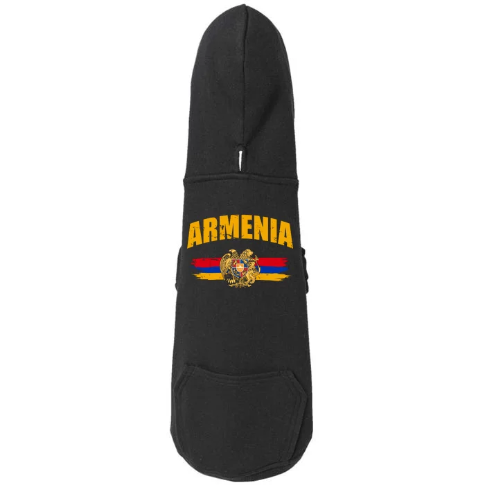 Armenia Logo Flag Doggie 3-End Fleece Hoodie