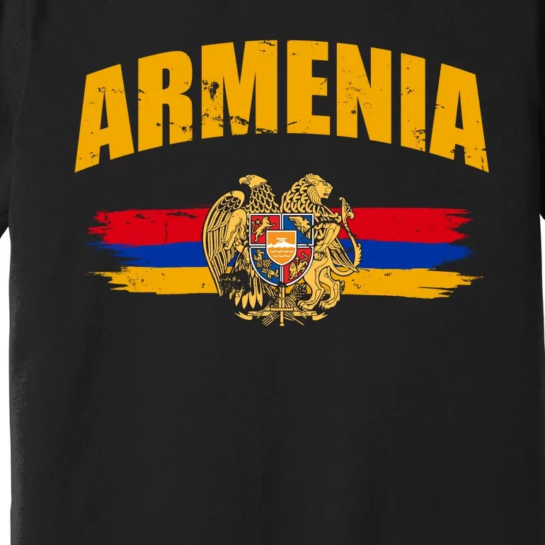 Armenia Logo Flag Premium T-Shirt