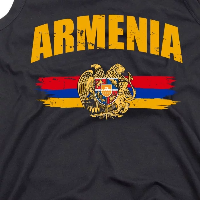 Armenia Logo Flag Tank Top