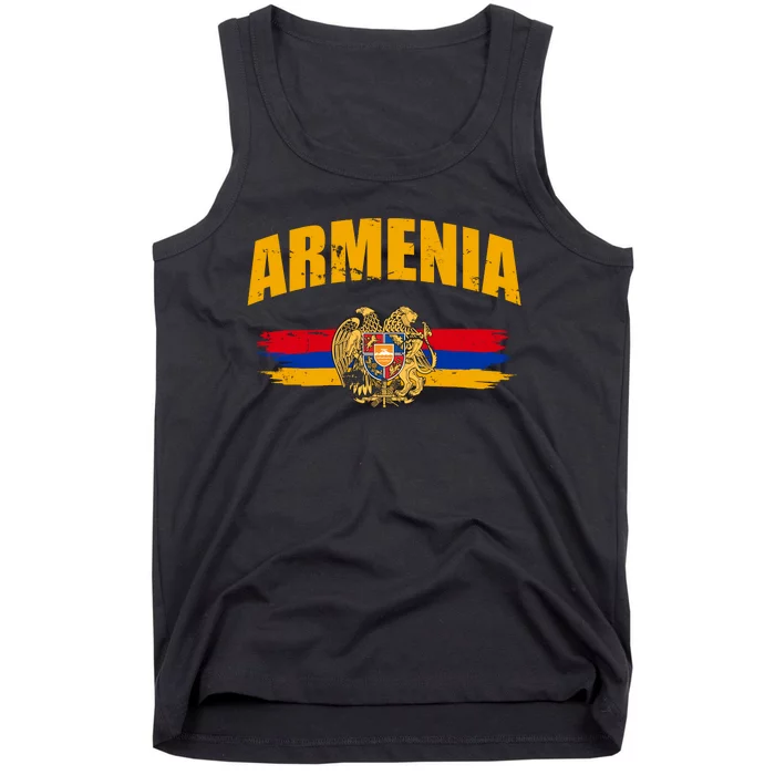 Armenia Logo Flag Tank Top