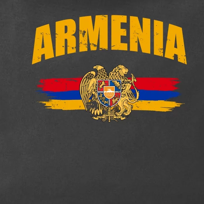 Armenia Logo Flag Zip Tote Bag