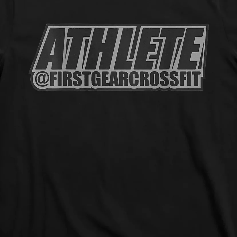 Athlete Logo Front And Back T-Shirt