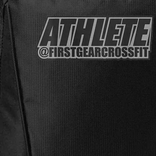 Athlete Logo Front And Back City Backpack