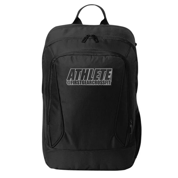 Athlete Logo Front And Back City Backpack