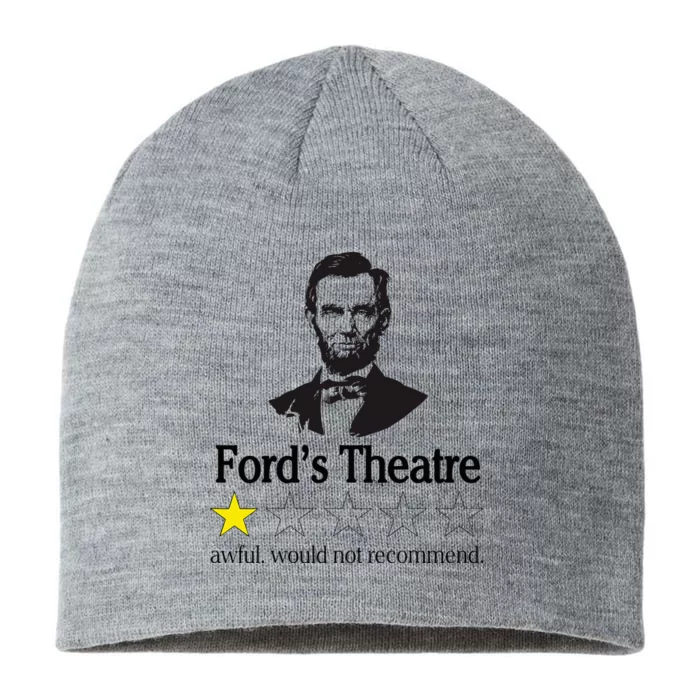 Abraham Lincoln FordS Theatre Awful Would Not Recommend 8 1/2in Sustainable Knit Beanie