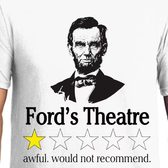 Abraham Lincoln FordS Theatre Awful Would Not Recommend Pajama Set