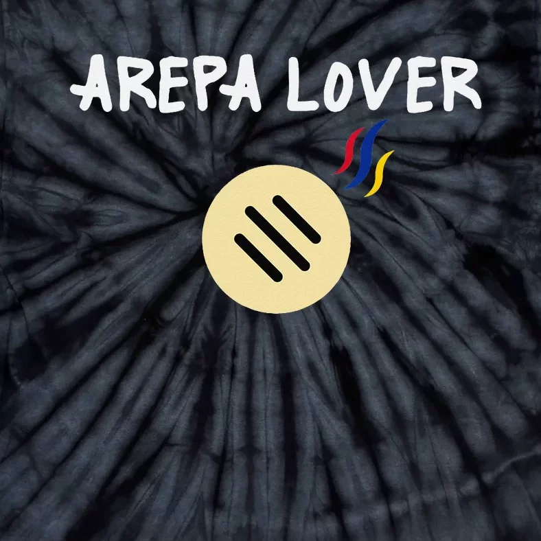 Arepa Lover Funny Arepa Tie-Dye T-Shirt