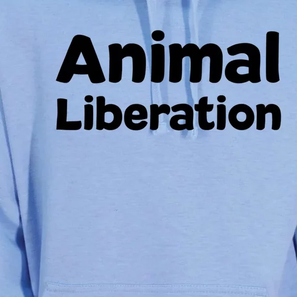 Animal Liberation Funny Gift Unisex Surf Hoodie