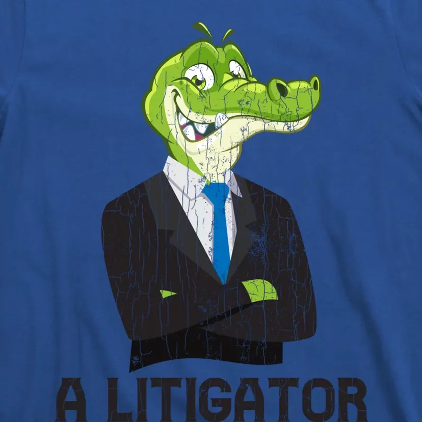 A Litigator Funny Lawyer Attorney Law School Graphic Gift T-Shirt