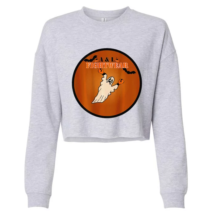 A & L Fightwear Halloween Cropped Pullover Crew