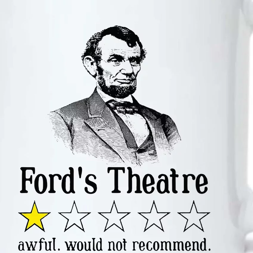 Abraham Lincoln FordS Theatre Rating Black Color Changing Mug