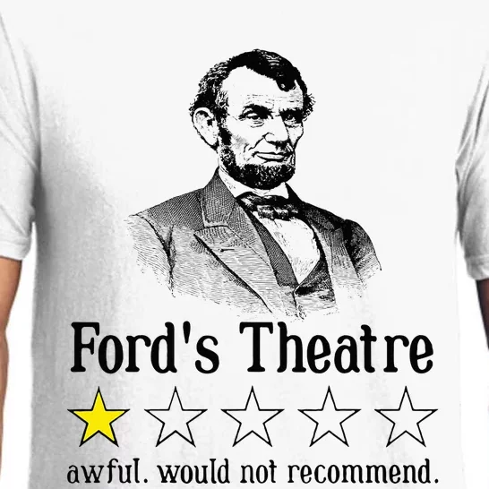 Abraham Lincoln FordS Theatre Rating Pajama Set