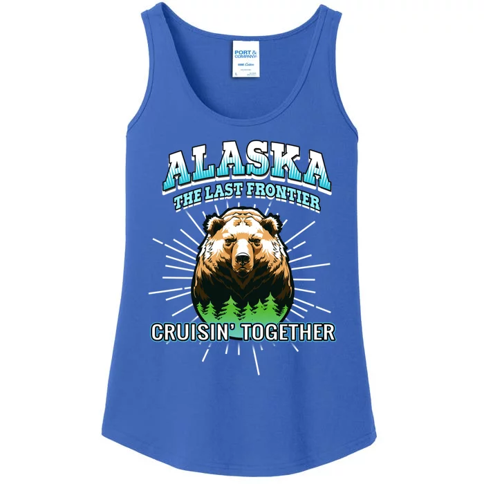 Alaska Last Frontier Family Group Trip Cruisin Together Gift Ladies Essential Tank