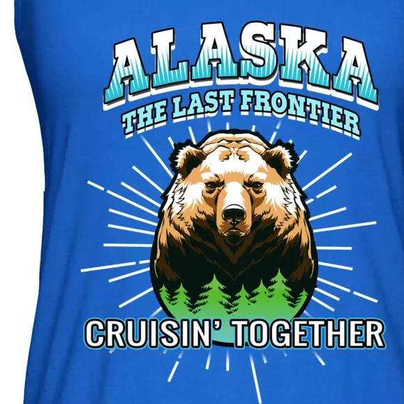 Alaska Last Frontier Family Group Trip Cruisin Together Gift Ladies Essential Flowy Tank