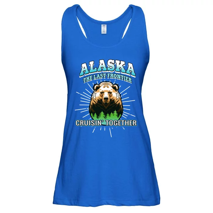 Alaska Last Frontier Family Group Trip Cruisin Together Gift Ladies Essential Flowy Tank