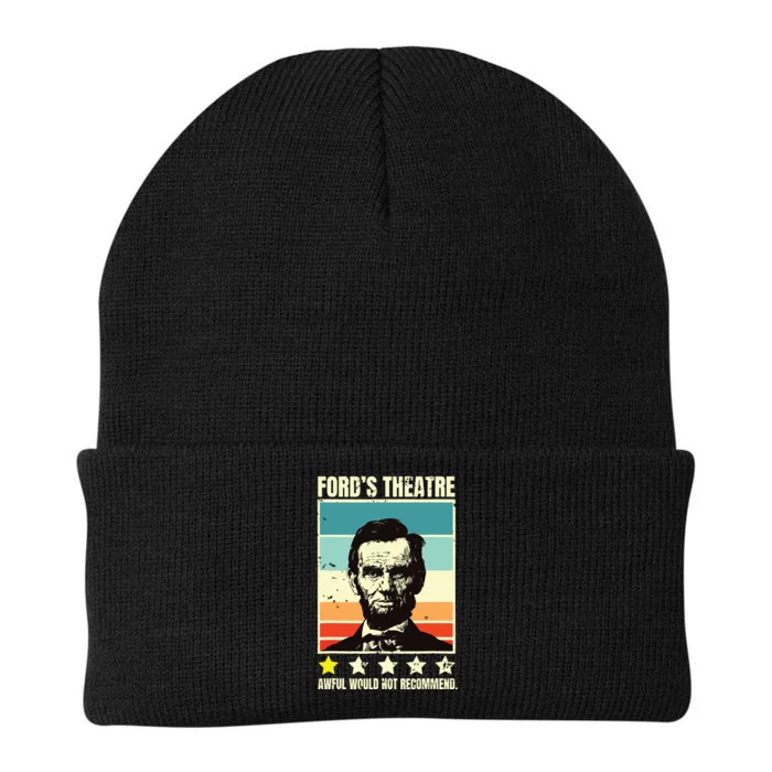 Abraham Lincoln Fords Theatre Awful Would Not Recommend Knit Cap Winter Beanie