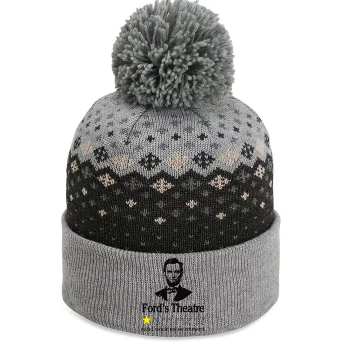 Abraham Lincoln Fords Theatre Awful Would Not Recommend The Baniff Cuffed Pom Beanie