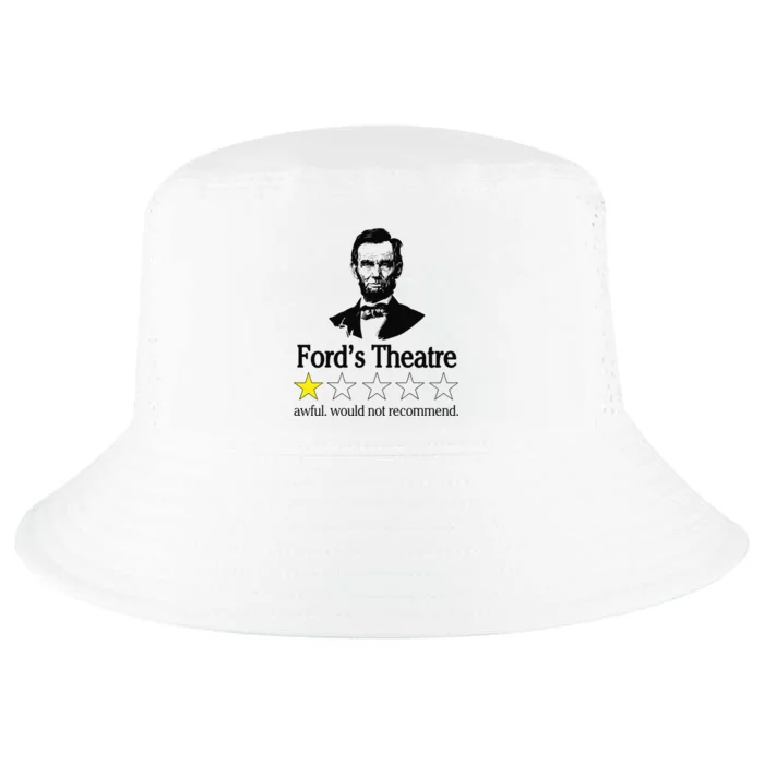 Abraham Lincoln Fords Theatre Awful Would Not Recommend Cool Comfort Performance Bucket Hat