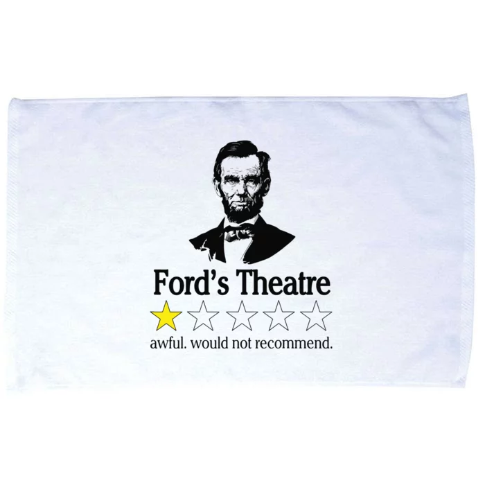 Abraham Lincoln Fords Theatre Awful Would Not Recommend Microfiber Hand Towel