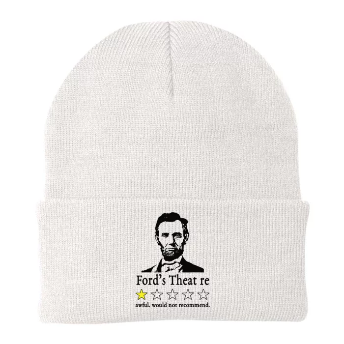 Abraham Lincoln Fords Theatre Awful Would Not Recommend Knit Cap Winter Beanie