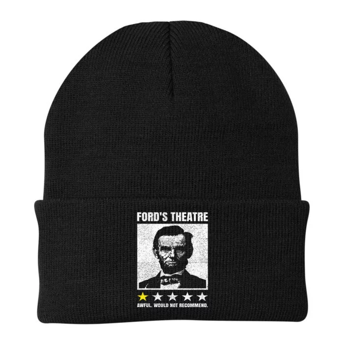 Abraham Lincoln Ford's Theatre Awful Would Not Recommend Knit Cap Winter Beanie