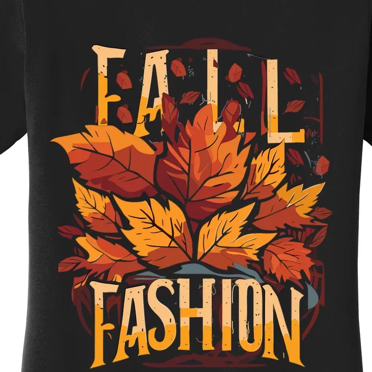 Autumn Leaves Fashion Women's T-Shirt