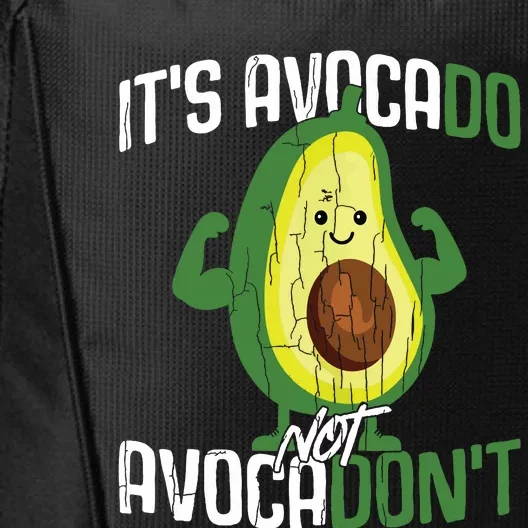 Avocados Lover Funny Its Avocado Not Avocadont Graphic Tank Top City Backpack