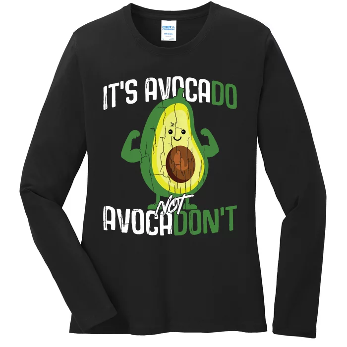 Avocados Lover Funny Its Avocado Not Avocadont Graphic Tank Top Ladies Long Sleeve Shirt