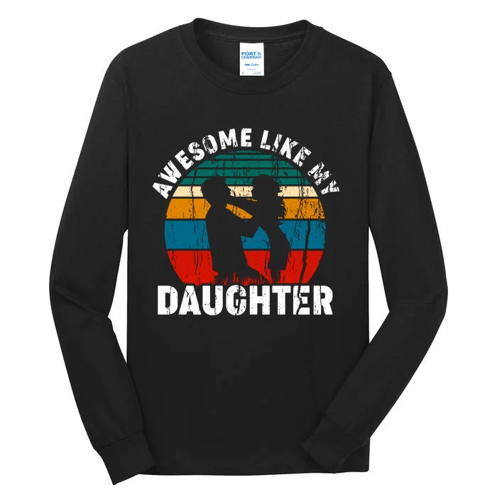 Awesome Like, Funny Father's Day T Tall Long Sleeve T-Shirt