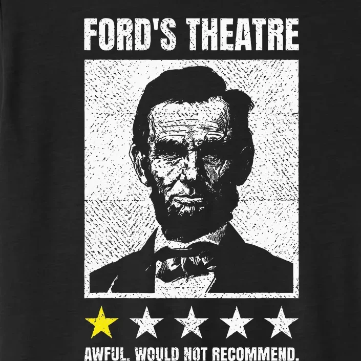 Abraham Lincoln FordS Theatre Awful Would Not Recommend ChromaSoft Performance T-Shirt