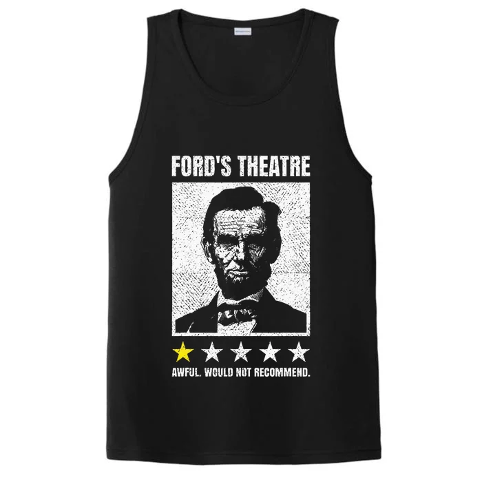 Abraham Lincoln FordS Theatre Awful Would Not Recommend Performance Tank