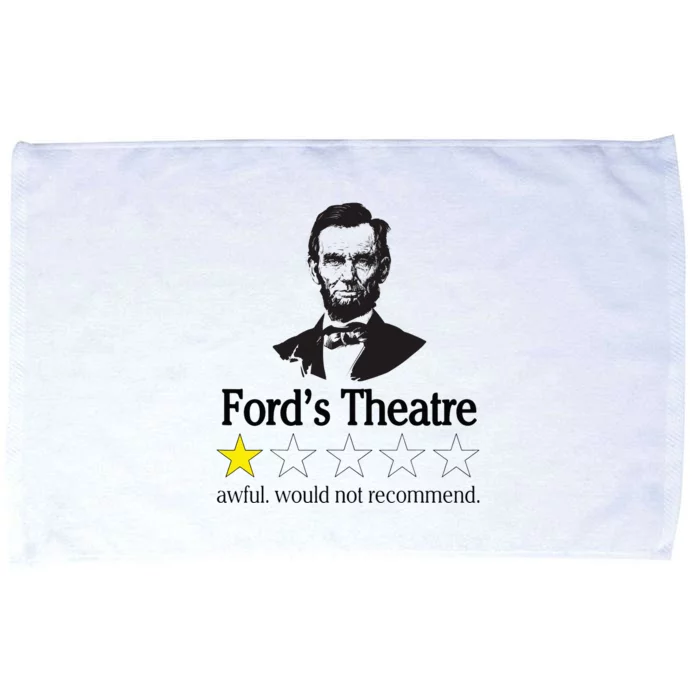 Abraham Lincoln Ford's Theatre awful would not recommend Microfiber Hand Towel