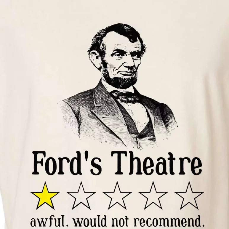 Abraham Lincoln Ford's Theatre Rating Garment-Dyed Women's Muscle Tee