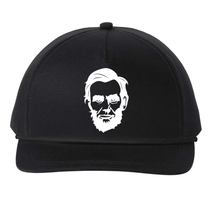 Abraham Lincoln Gift 16th American President America Usa Gift Snapback Five-Panel Rope Hat