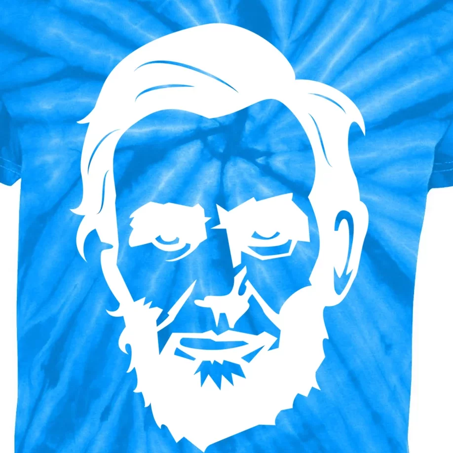 Abraham Lincoln Gift 16th American President America Usa Gift Kids Tie-Dye T-Shirt