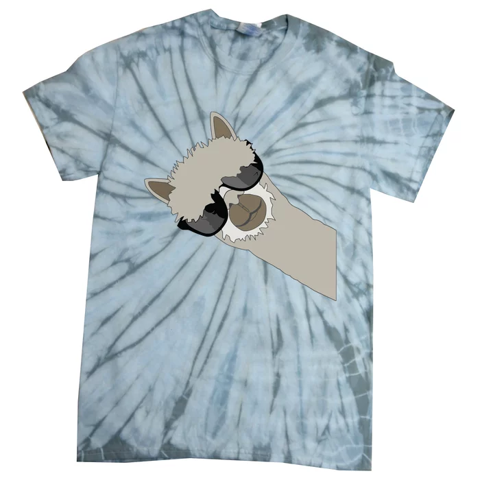 Alpaca Llama Gift Funny Cool Llama Deco Tie-Dye T-Shirt