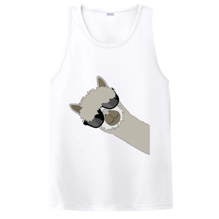 Alpaca Llama Gift Funny Cool Llama Deco Performance Tank