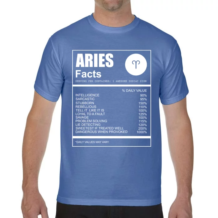 Astrology Lover Gift Aries Zodiac Sign Aries Gift Comfort Colors T-Shirt