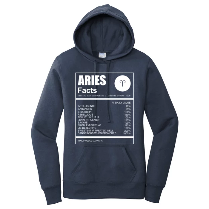 Astrology Lover Gift Aries Zodiac Sign Aries Gift Women's Pullover Hoodie