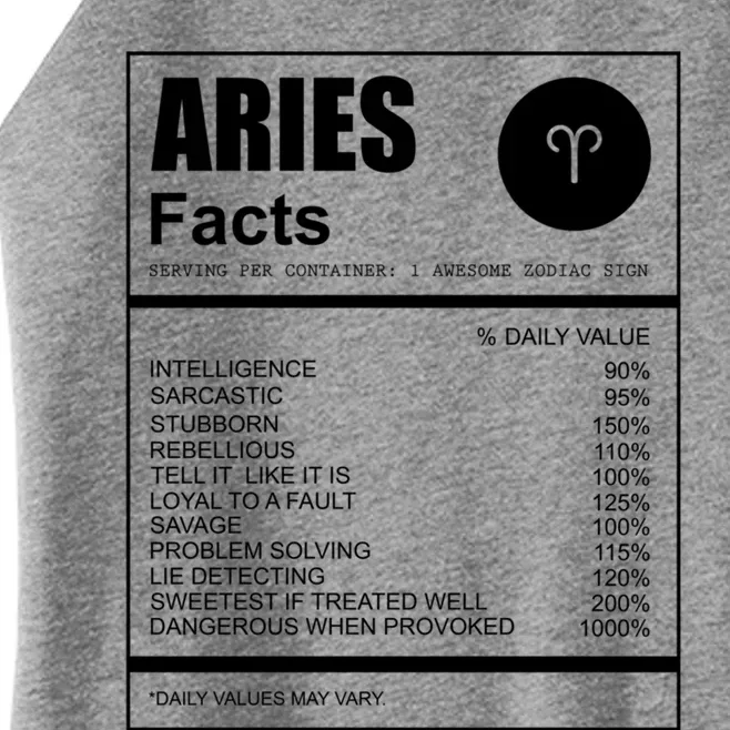 Astrology Lover Gift Aries Zodiac Sign Aries Gift Women’s Perfect Tri Rocker Tank