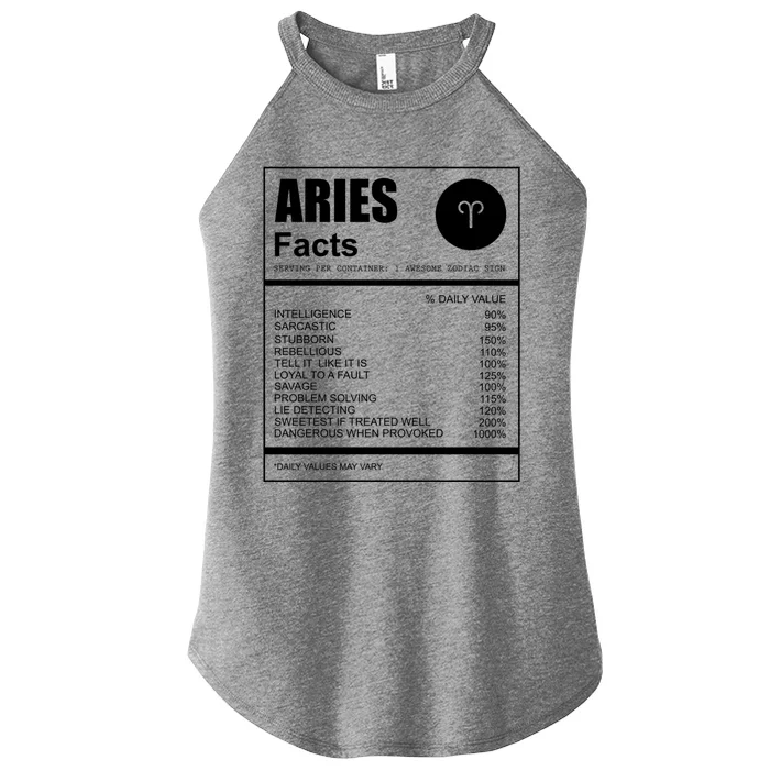 Astrology Lover Gift Aries Zodiac Sign Aries Gift Women’s Perfect Tri Rocker Tank