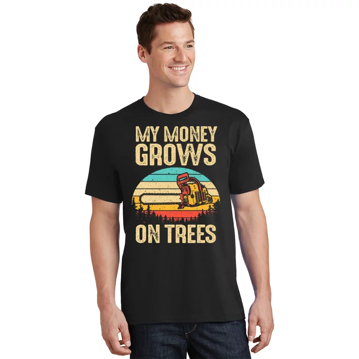 Arborist Logger Gift Cool Tree Climber Lumberjack T-Shirt