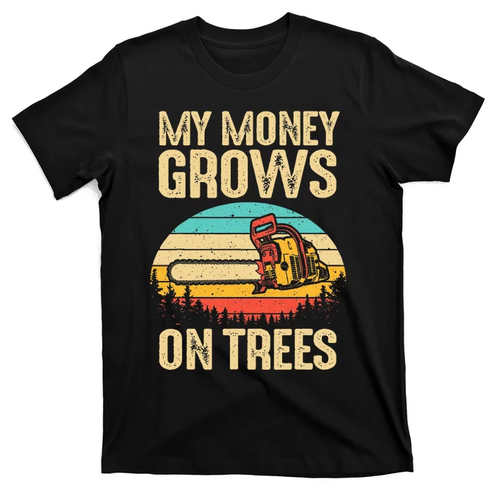 Arborist Logger Gift Cool Tree Climber Lumberjack T-Shirt