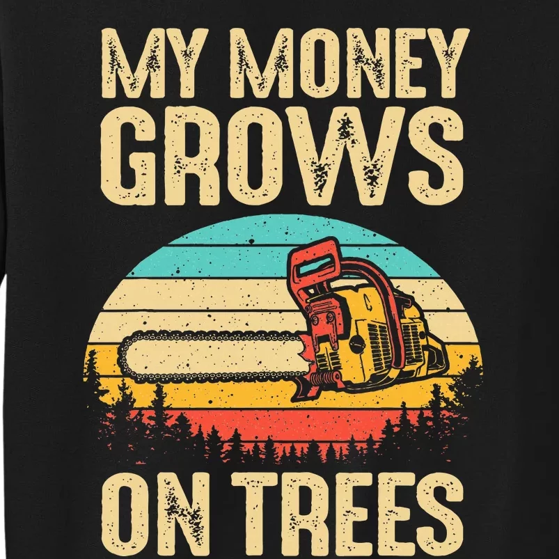 Arborist Logger Gift Cool Tree Climber Lumberjack Tall Sweatshirt