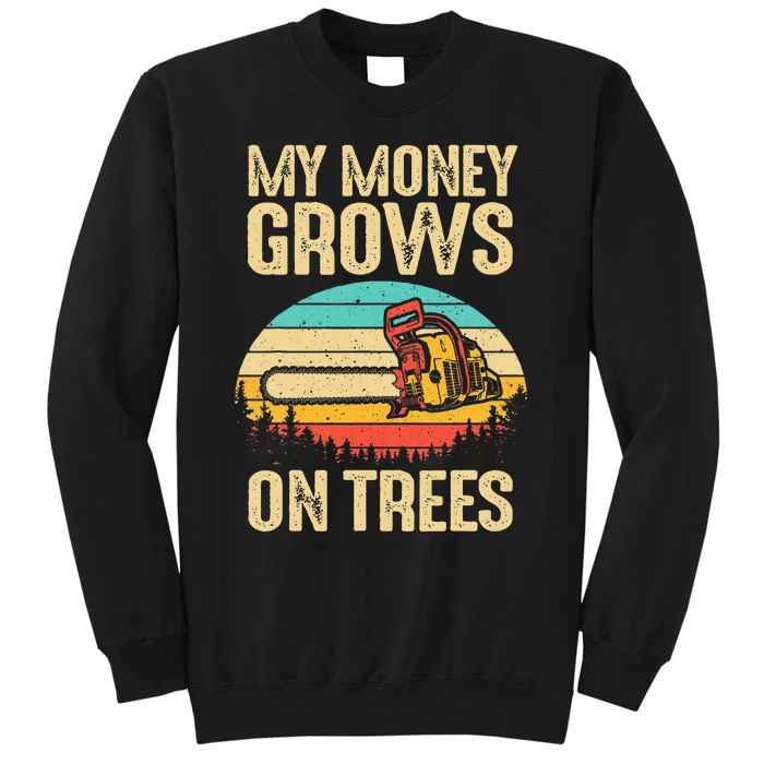 Arborist Logger Gift Cool Tree Climber Lumberjack Tall Sweatshirt