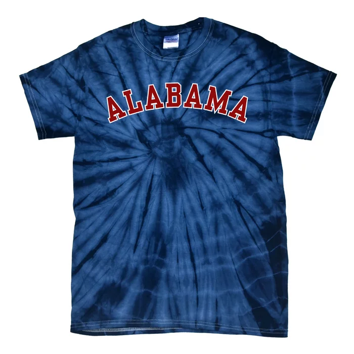 Alabama Lovers Gift Tie-Dye T-Shirt