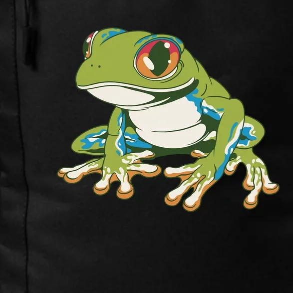 Animal Lover Green Frog Daily Commute Backpack